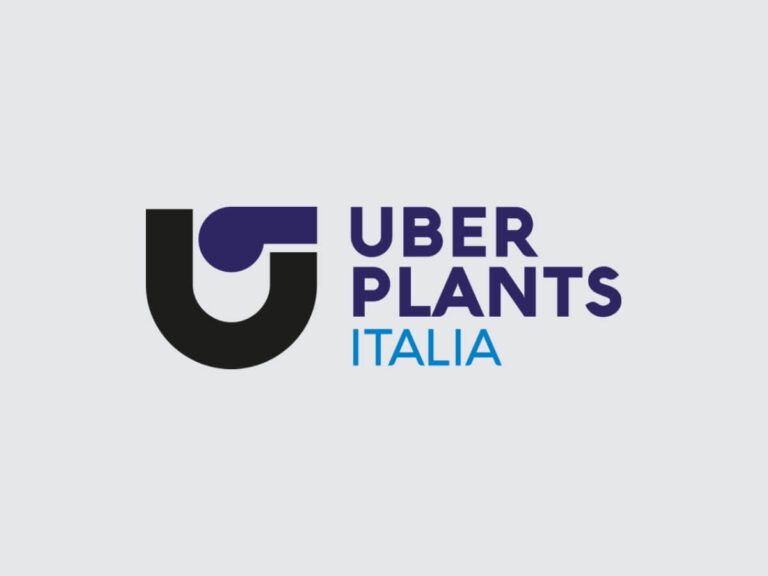 NEW COORDINATED IMAGE AND LOGO FOR UBERPLANTS ITALY